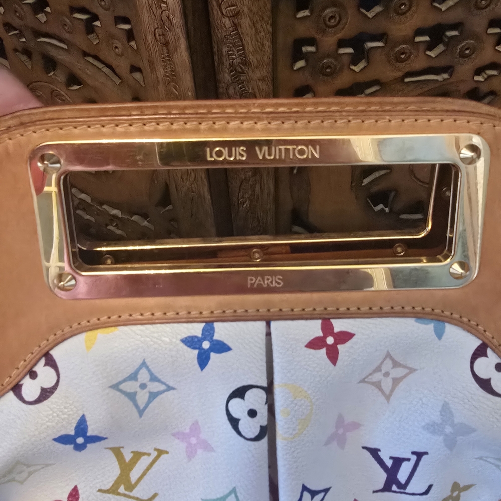 Louis Vuitton Multicolor Canvas and Brown Leather Women's Bag - Picture 13 of 16
